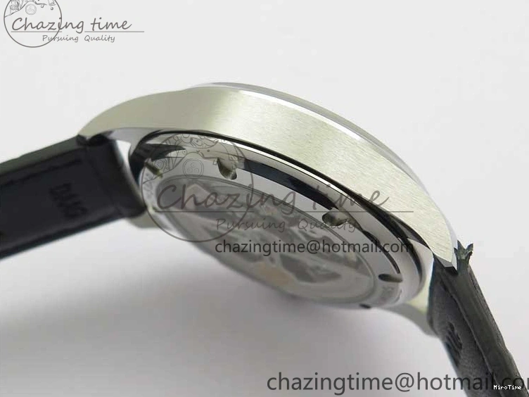 MIROTIME 0426 TimelessDesign Portuguese IW358304 ZF 1:1 Best Edition SS Blue Dial on Leather Strap A 7078